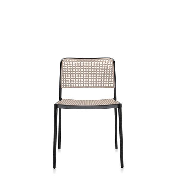 Kartell Audrey Spisebordsstol Sort Sand  : Erling Christensen Møbler