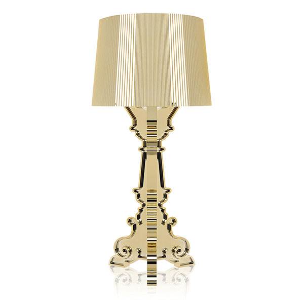 Kartell Bourgie Metal Bordlampe Guld