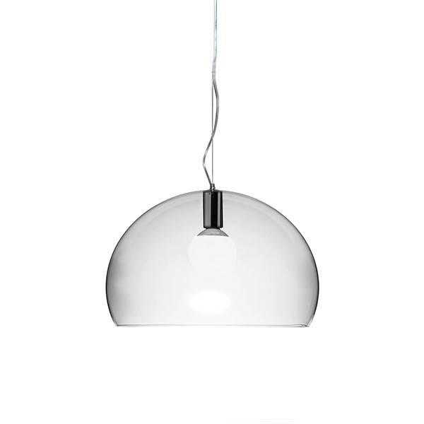 Kartell Fl   Pendel Transparent Crystal  : Erling Christensen Møbler