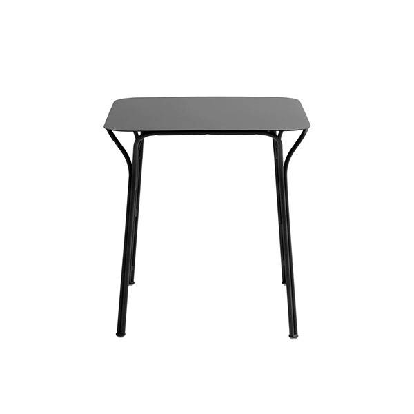 Kartell Hiray Firkantet Havebord Sort  : Erling Christensen Møbler