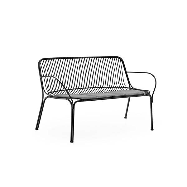 Kartell Hiray Havesofa Sort  : Erling Christensen Møbler