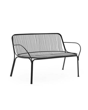 Kartell Hiray Havesofa Sort  : Erling Christensen Møbler