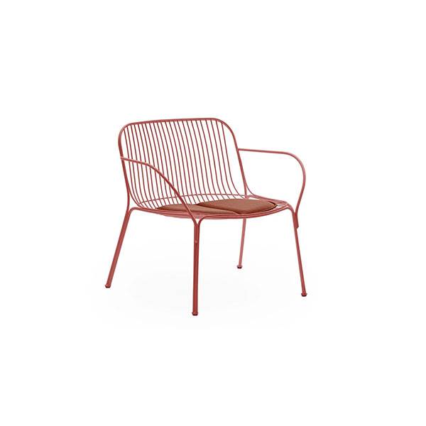 Kartell Hiray Loungechair Bordeaux  : Erling Christensen Møbler