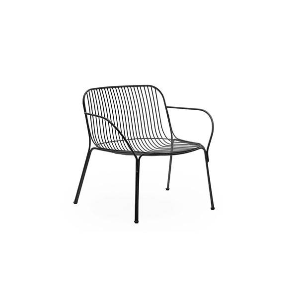 Kartell Hiray Loungechair Sort  : Erling Christensen Møbler