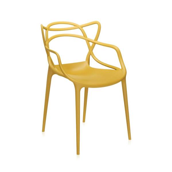 Kartell Masters Spisebordsstol Gul Mustard  : Erling Christensen Møbler