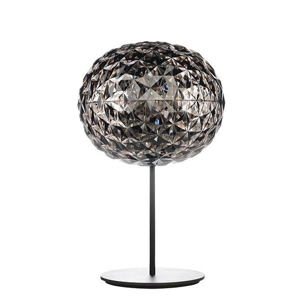 Kartell Planet Led-bordlampe Med Fod Smoked  : Erling Christensen Møbler