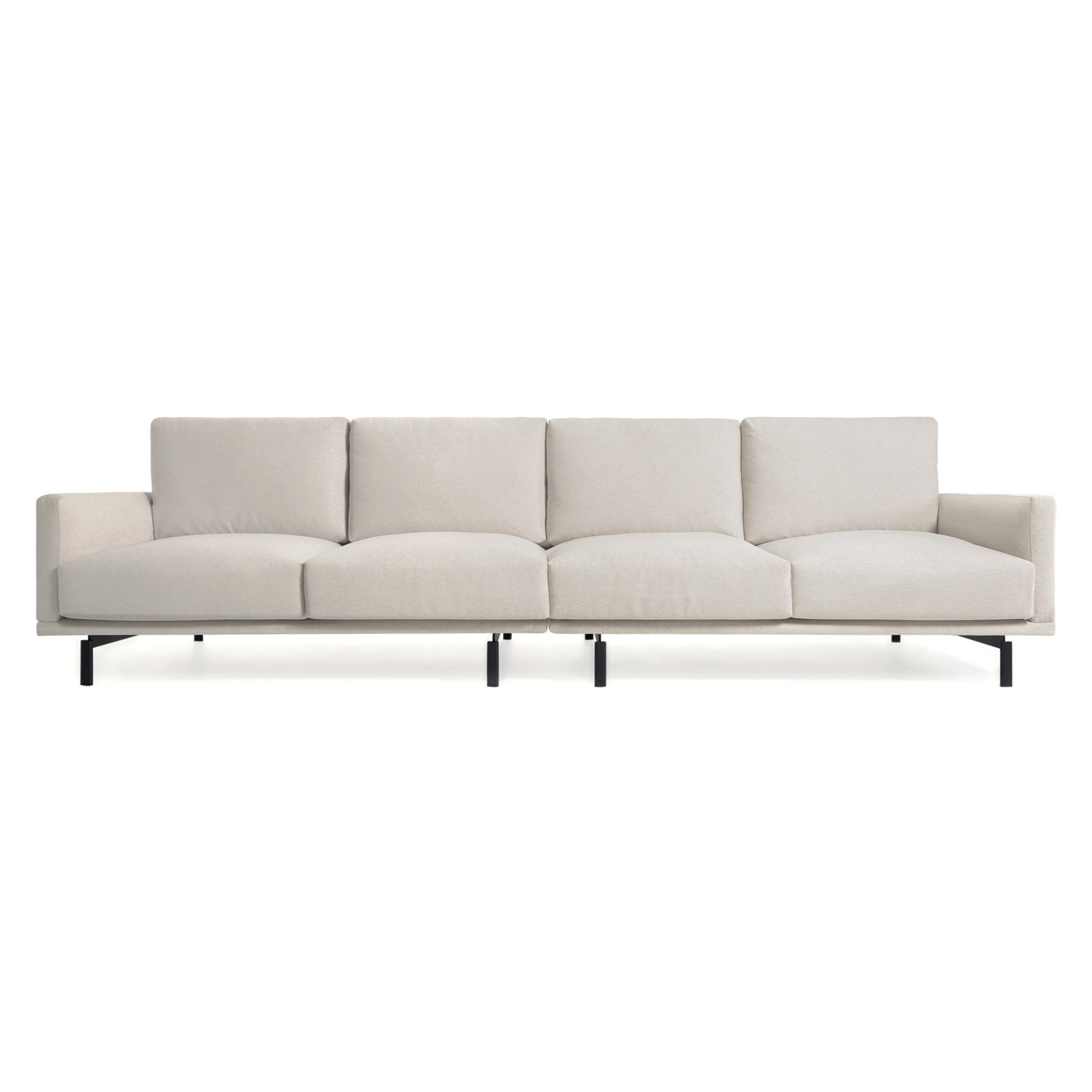 Kave Home Galene Pers Sofa Beige Genbrugsfibre Og Jern