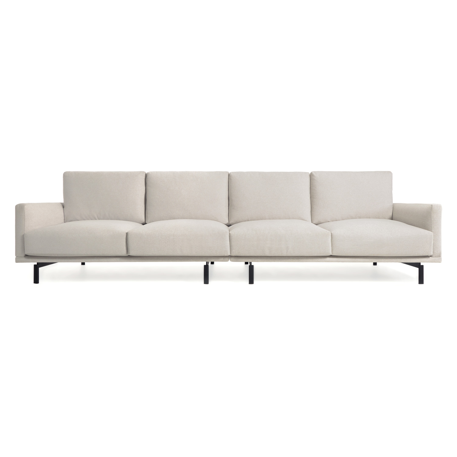 Kave Home Galene Pers Sofa Beige Genbrugsfibre Og Jern