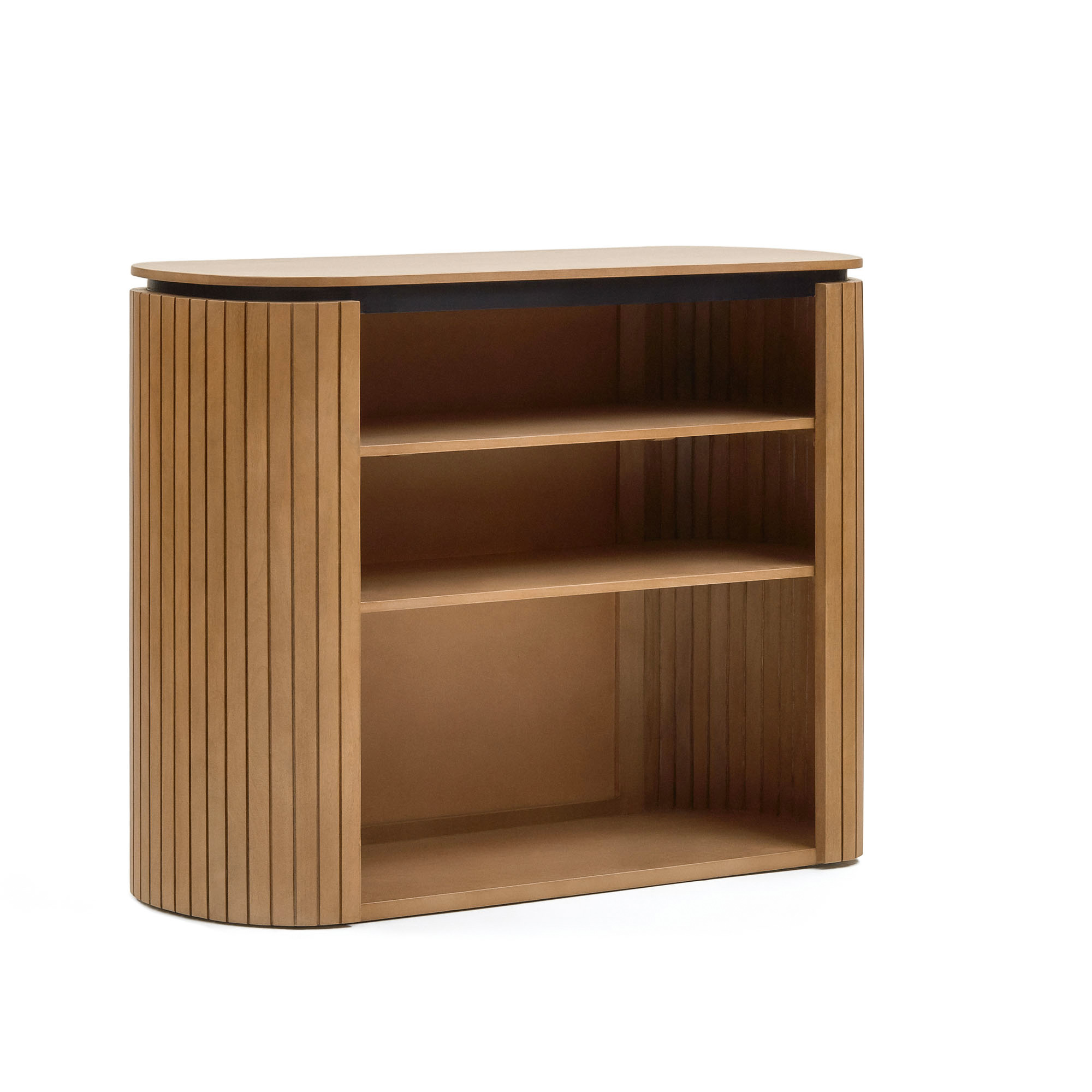 Kave Home Licia Bogreol       Hylder Natur Mangotræ  120x45