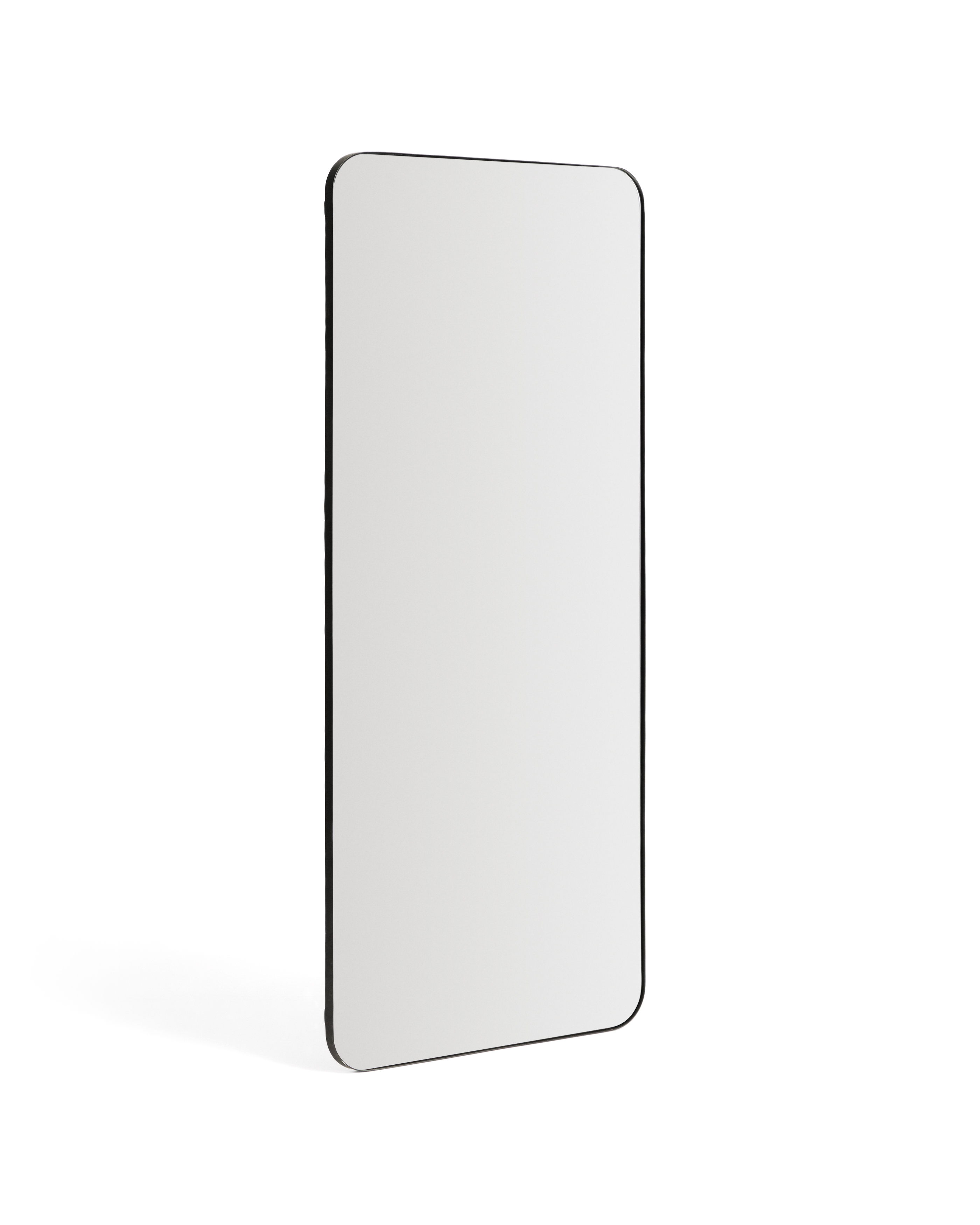 Kave Home Marco Vægspejl  Rektangulær Spejlglas Og Sort Metal  80x180