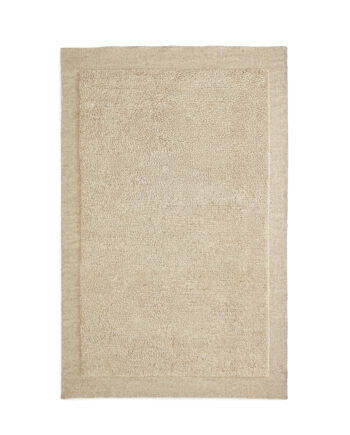 Kave Home Marely Gulvtæppe  Rektangulær Beige Uld  300x200