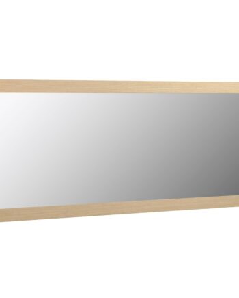 Kave Home Yvaine Vægspejl  Rektangulær Natur Egefinér  80 5x180