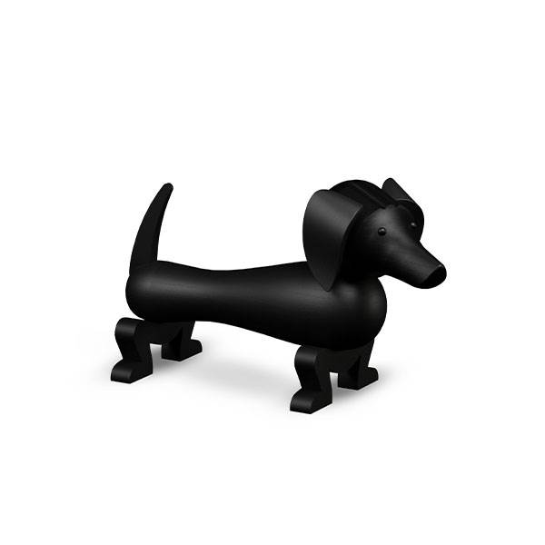 Kay Bojesen Gravhund  Mellem Mørk Bejdset Eg  : Erling Christensen Møbler
