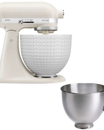 Kitchenaid Artisan Ksm156cxepl Røremaskine     Liter  White On White   Rustfri Skål