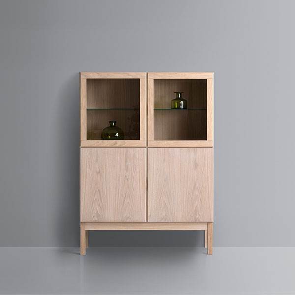 Klim Møbelfabrik Klim Furniture Højskabsmodul 2071 Eg Hvidolie : Erling Christensen Møbler  : Erling Christensen Møbler