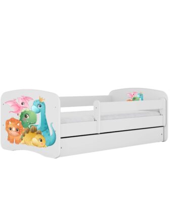Kocot Kids Seng Babydreams Hvid Tiny Dinos Uden Skuffe Med Madras 160 80
