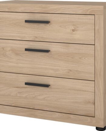 Kommode Vesterholm Ena   Skuffer Jackson Hickory   Spånplade Hdf  H67ã B77ã D42 Cm