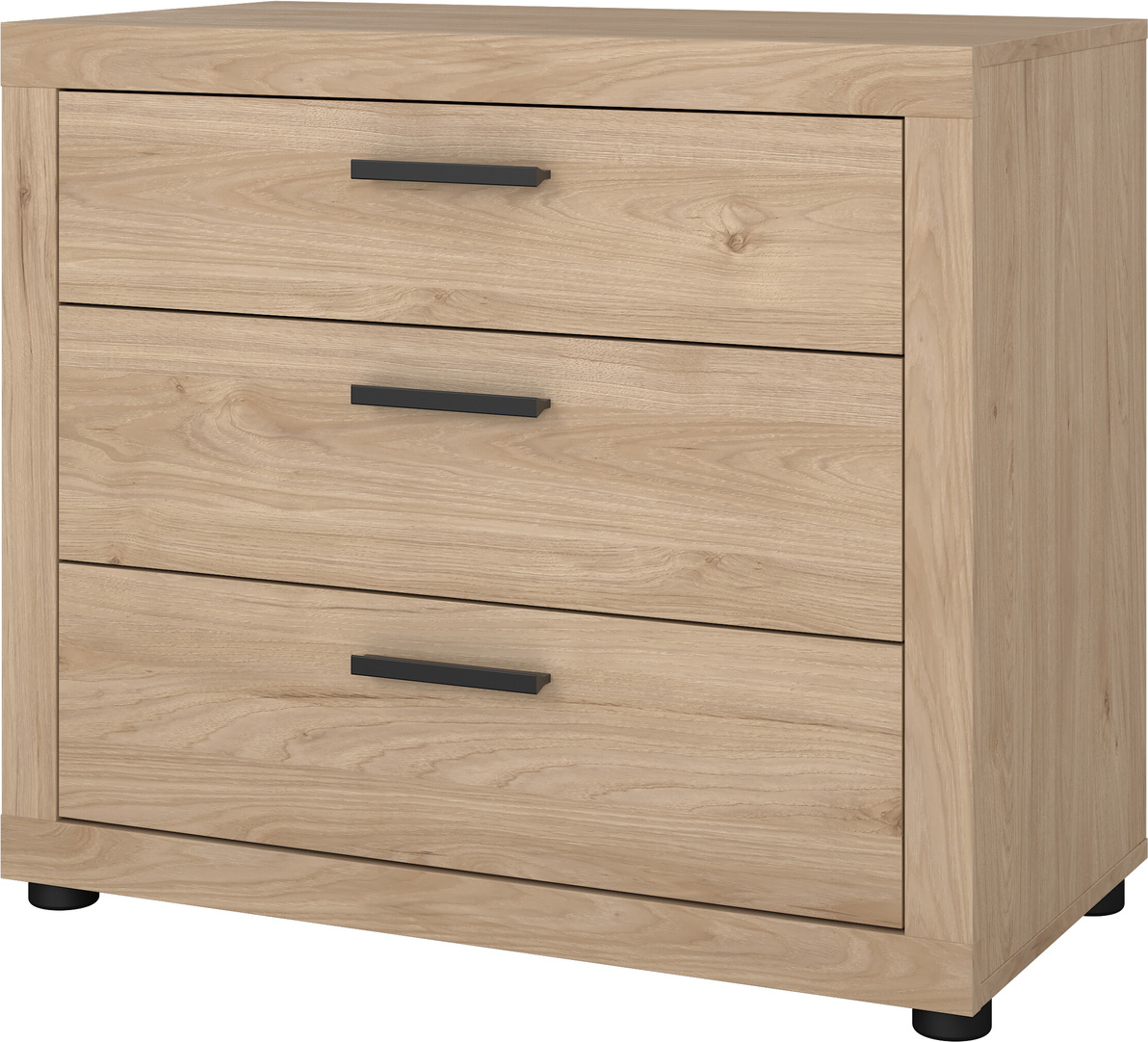Kommode Vesterholm Ena Skuffer Jackson Hickory Spånplade Hdf H67ã B77ã D42 Cm