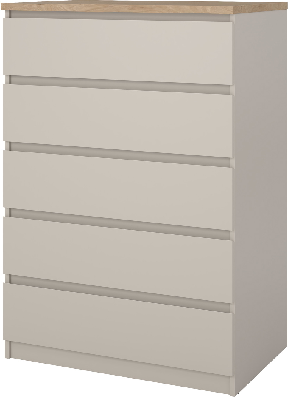 Kommode Vesterholm Naia  Kashmir Jackson Hickory    Skuffer  Grebsfri  H111xb77xd50  Fsc
