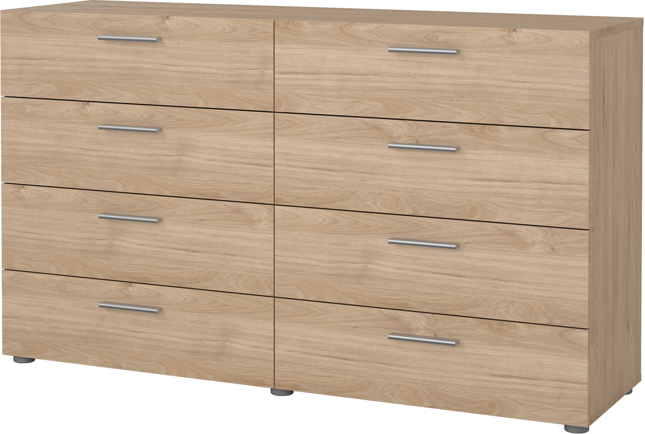 Kommode Vesterholm Pepe   Skuffer Jackson Hickory H81     B140   D40 Cm