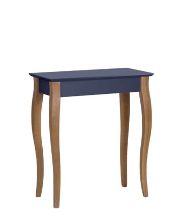 Konsol Liilo 65x35cm Hvide Ben   Grafit