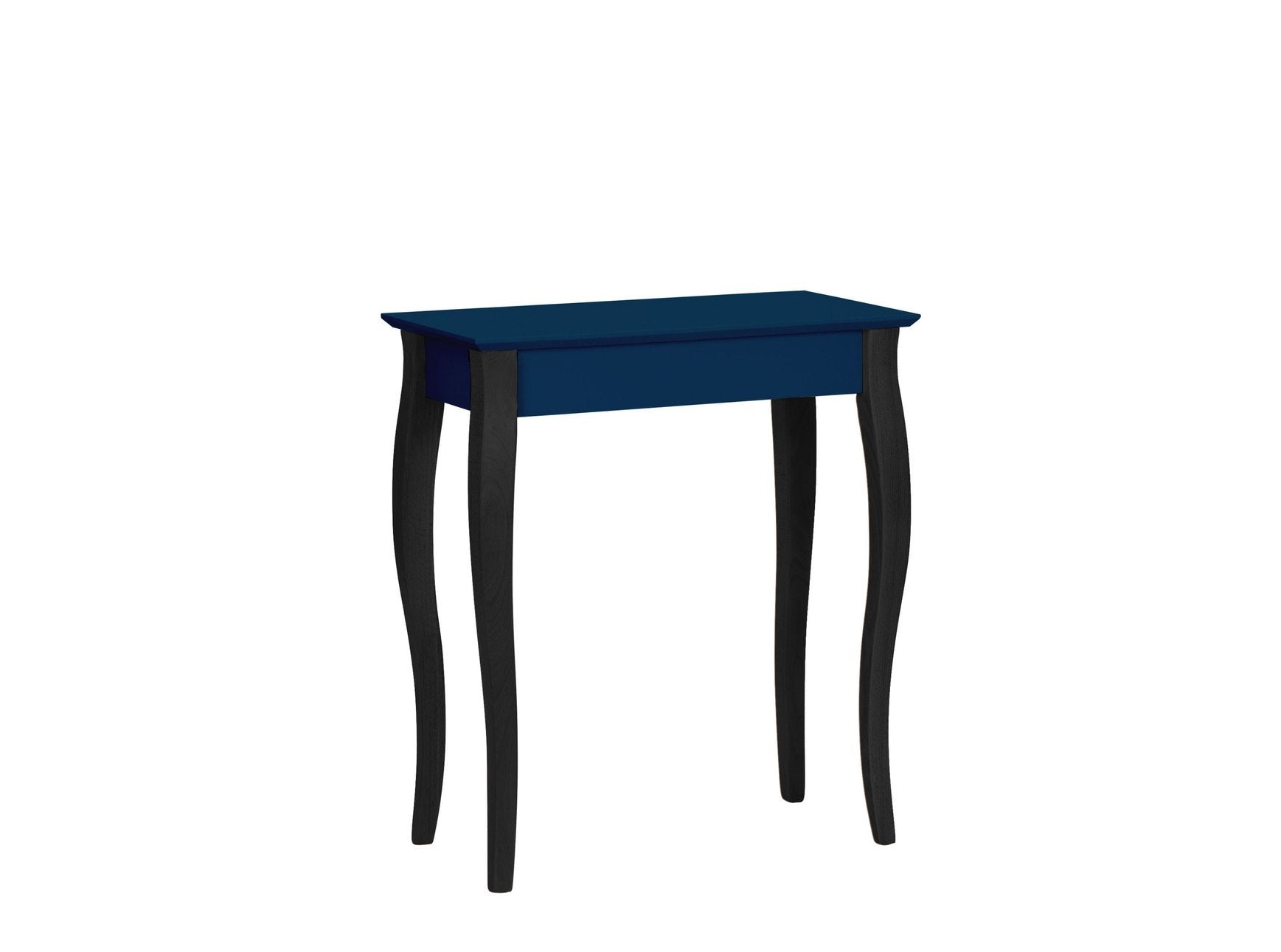 Konsol Lillo 65x35cm Sorte Ben   Petrol Blå