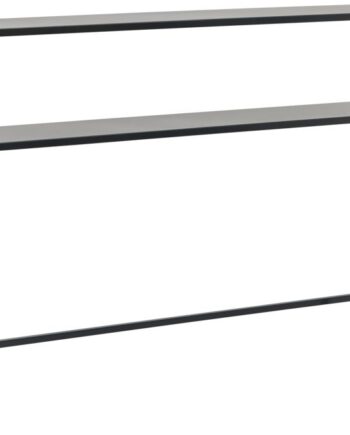 Konsolbord House Doctor Fari Sort Stål 120x24x85 Cm Slankt Gangbord