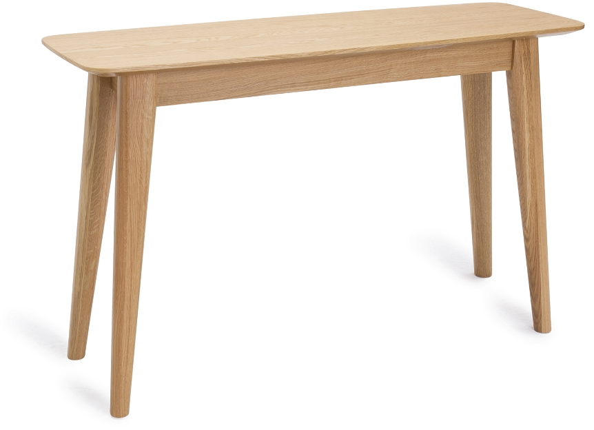 Konsolbord Nordique Design Rho Egetræ Natur 120ã 40ã 75 Cm