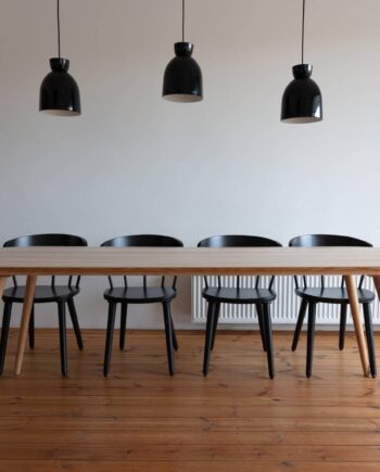 Kontrast Spisebord Til 10 Personer   Smukt  Massivt Asketræ