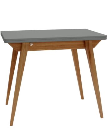 Konvolut Udtrækbart Spisebord 90x65cm Betongrå Eg