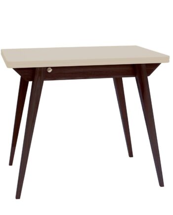 Konvolut Udtrækbart Spisebord 90x65cm Hvid Valnød