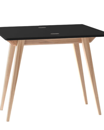 Konvolut Udtrækbart Spisebord 45x90cm Sort  -mat