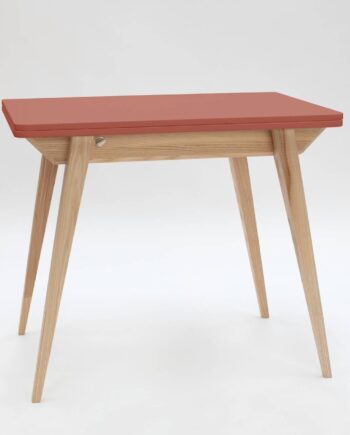 Konvolut Udtrækkeligt Spisebord 90x65cm Antik Pink