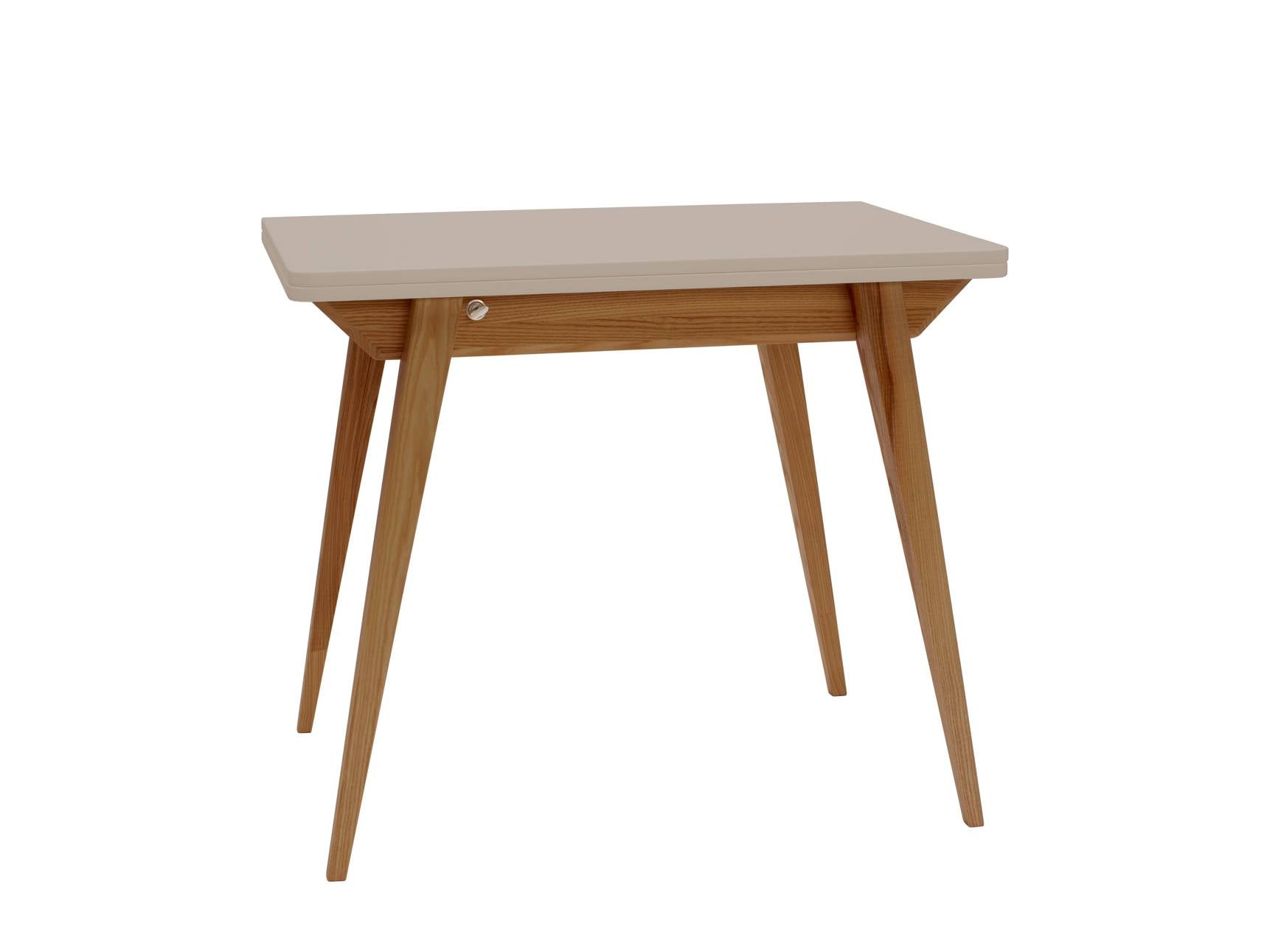 Konvolut Udtrækkeligt Spisebord 90x65cm Brun Beige Eg