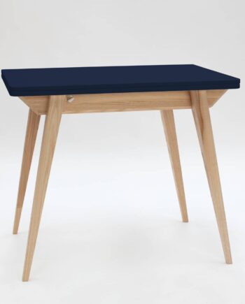Konvolut Udtrækkeligt Spisebord 90x65cm Marineblå
