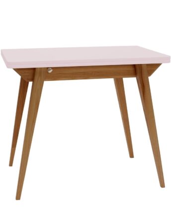 Konvolut Udtrækkeligt Spisebord 90x65cm Pulver Pink Eg
