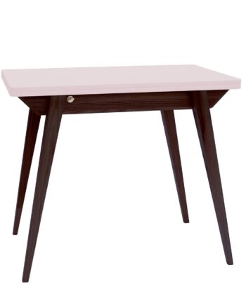 Konvolut Udtrækkeligt Spisebord 90x65cm Pulver Pink Valnød