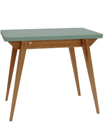 Konvolut Udtrækkeligt Spisebord 90x65cm Salviegrøn Oak