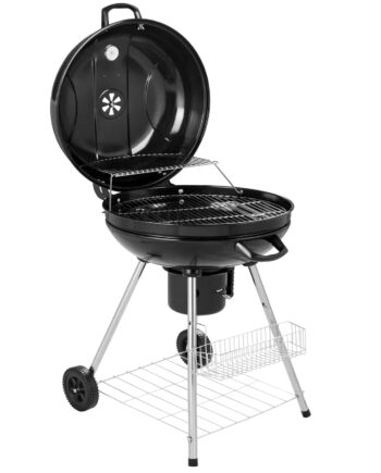 Kuglegrill Sort 90x58x68cm