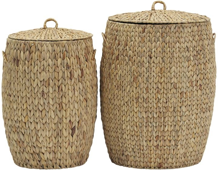 Kurvesæt Med Låg House Doctor Laun ø37 H57 Cm Natural