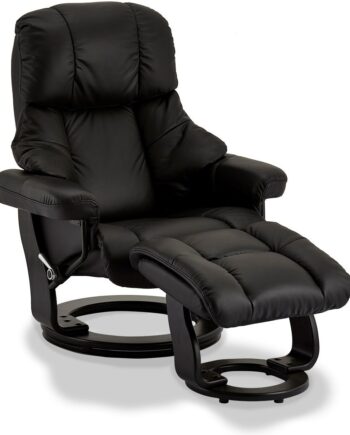 Lænestol Hvilestol Nielsen Design Crick Sort Læder H107xb83xl88 Cm