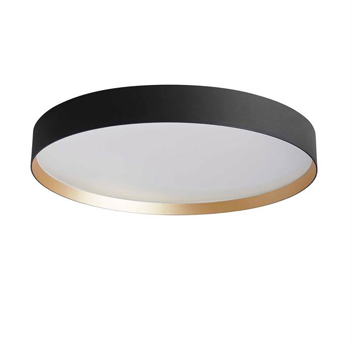 Lampefeber Lucia Loftlampe ø60 Cm Sort   Messing  : Erling Christensen Møbler