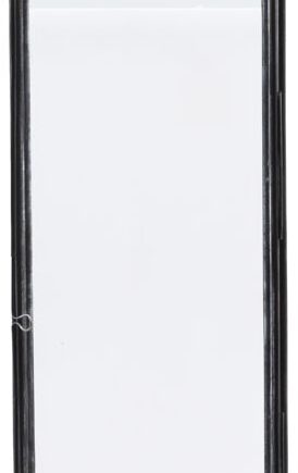 Lanterne House Doctor Narrow Antiksort Jern Og Glas H79x20 Cm