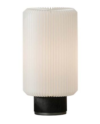 Le Klint Cylinder Bordlampe Sortbejdset Eg Medium  : Erling Christensen Møbler