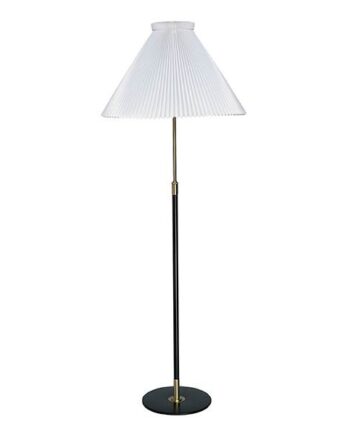 Le Klint 351 Gulvlampe Standard Messing Sort  : Erling Christensen Møbler
