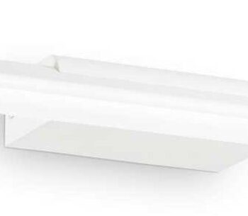 Led Væglampe Ideal Lux Riflesso 62 Cm 18w 1350 Lm 3000k Ip44 Hvid