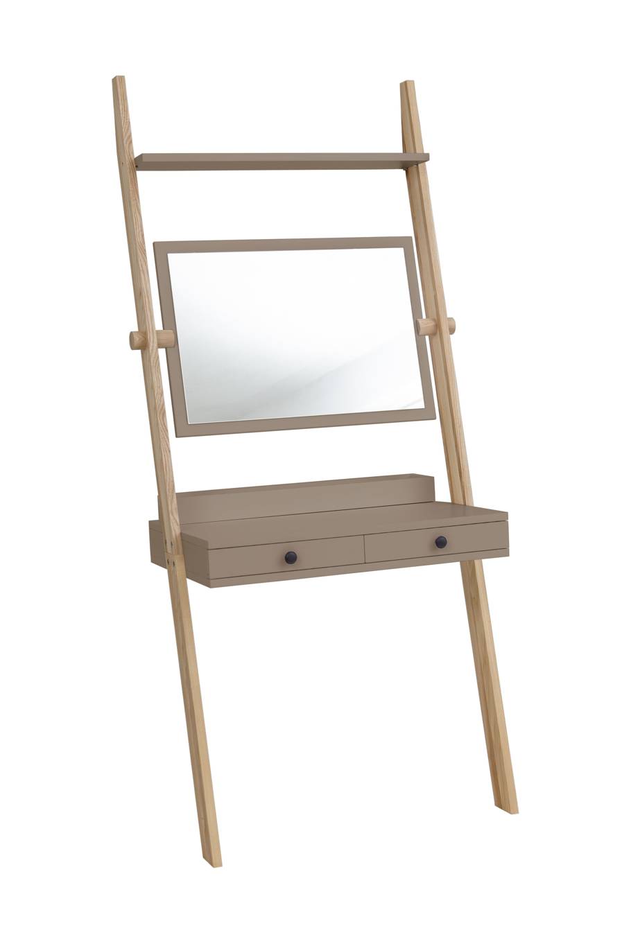 Leno Sminkebord 79x183cm Asketræ Brun