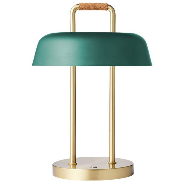Heim Bærbar Bordlampe Grøn