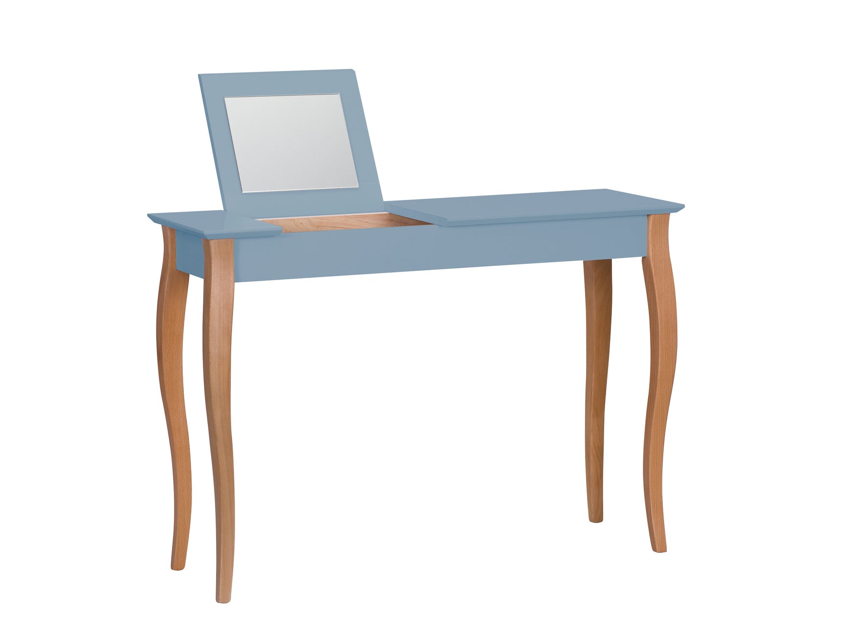 Lillo Sminkebord Med Spejl 105x35cm Gentle Blue