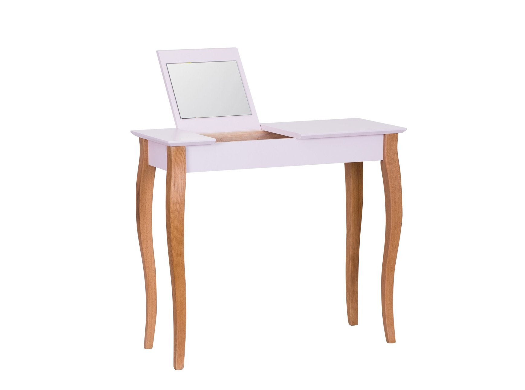 Lillo Sminkebord Med Spejl 85x35cm Pink